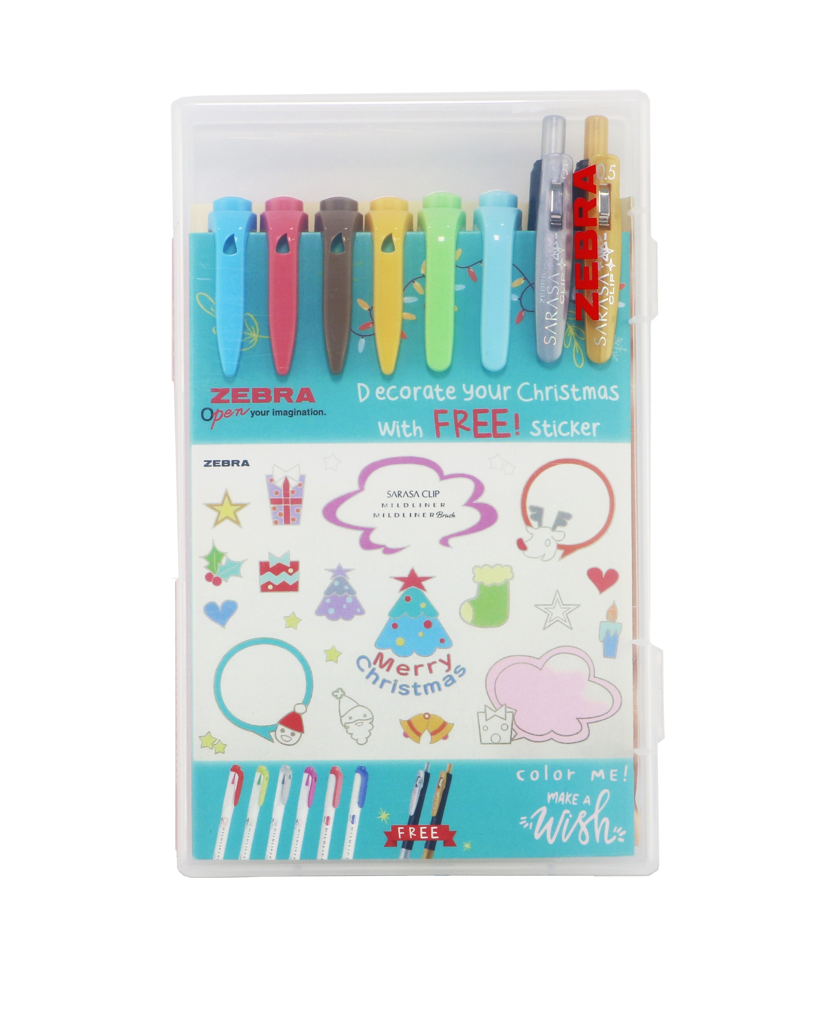 Zebra Limited Xmas Set 20024 (10pcs Set)