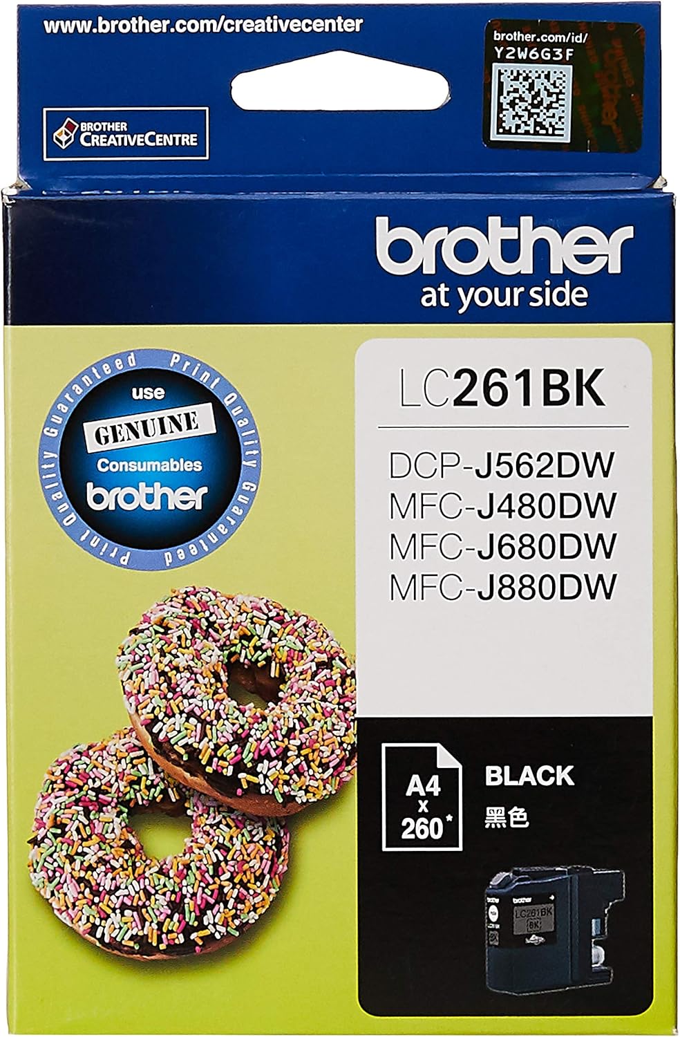 Brother LC261BK Black Ink Cartridge