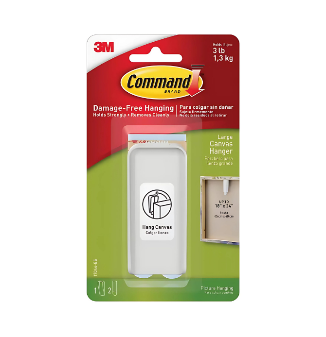 Command™ Large Canvas Hanger 17044-es