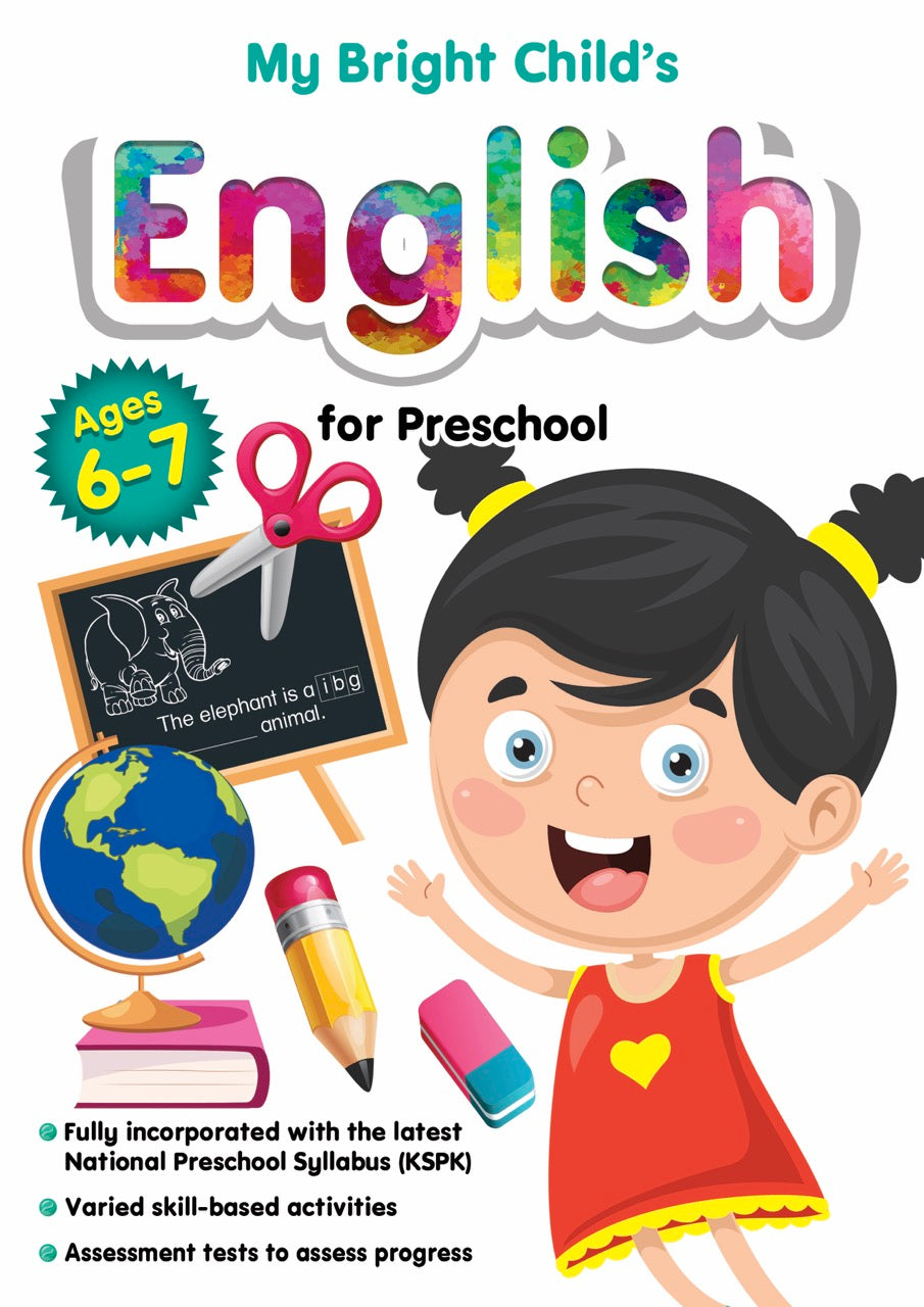 PRESCH MY BRIGHT CHILD'S ENGLISH AGE 6-7