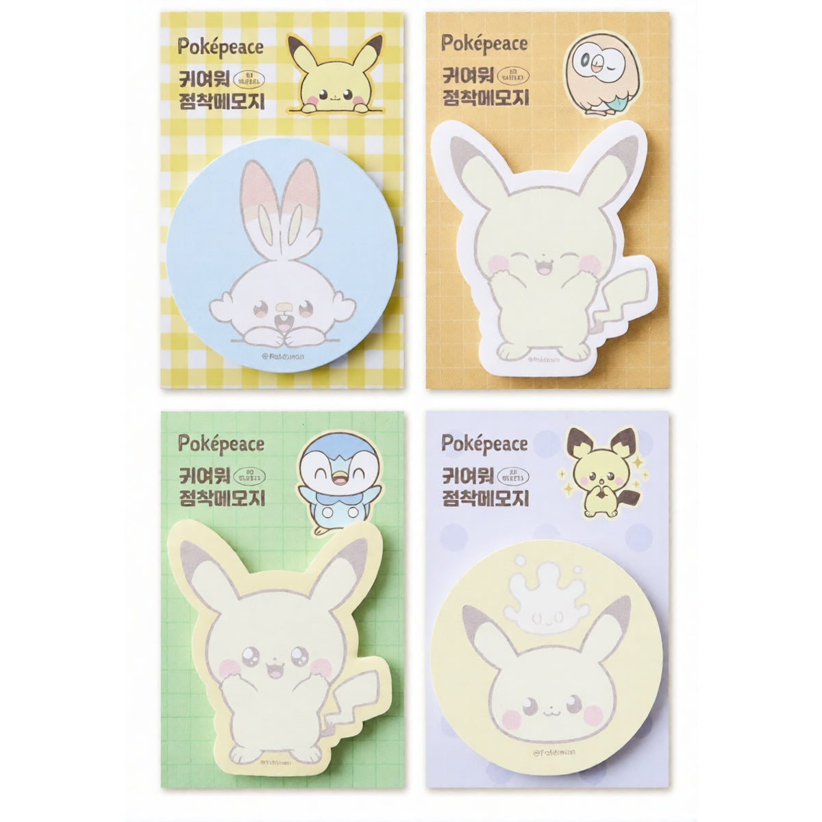 Pokémon Cute Sticky Memo 30's