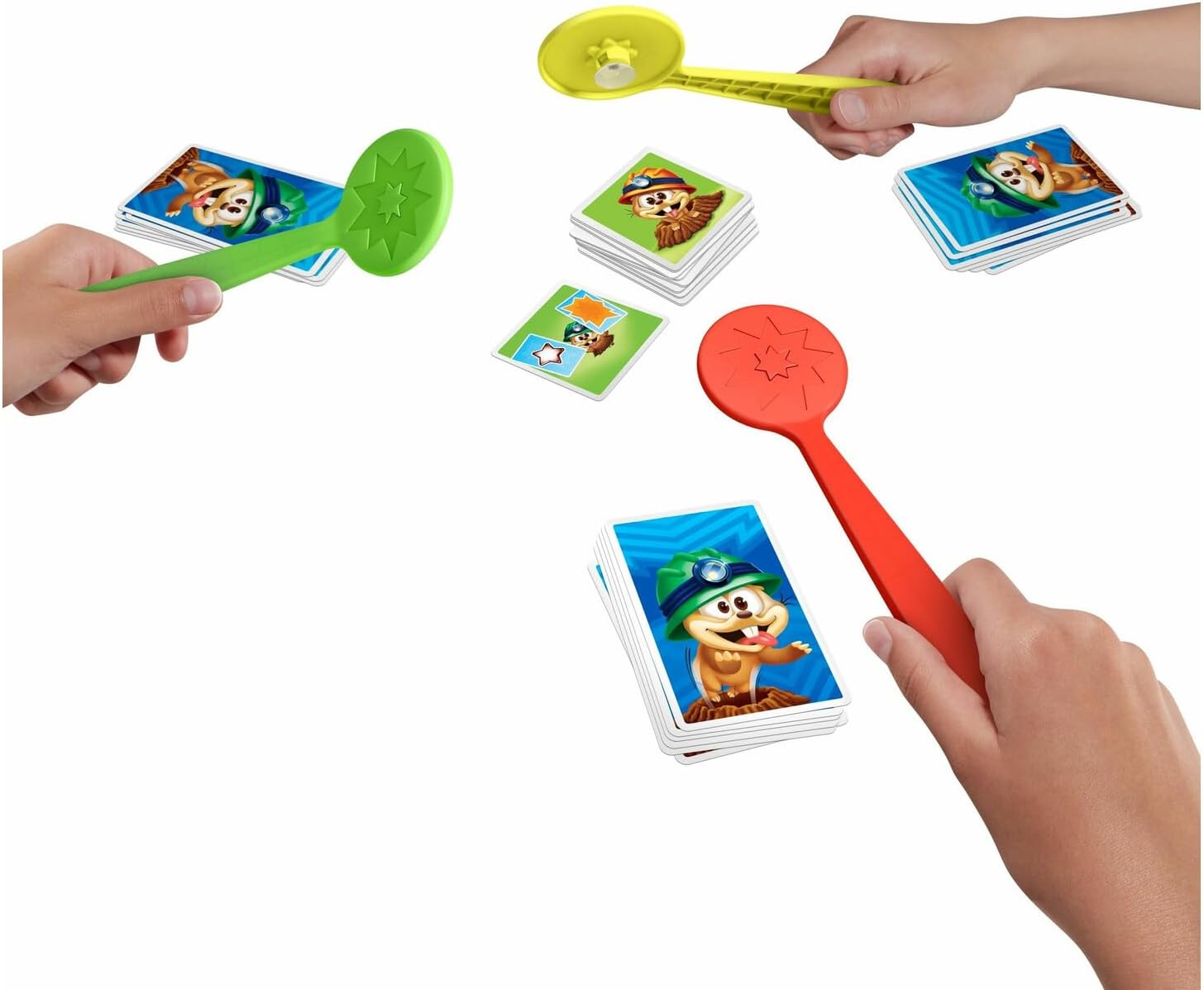 MATTEL WHAC A MOLE MATCH A MOLE KIDS CARD MATCHING GAME