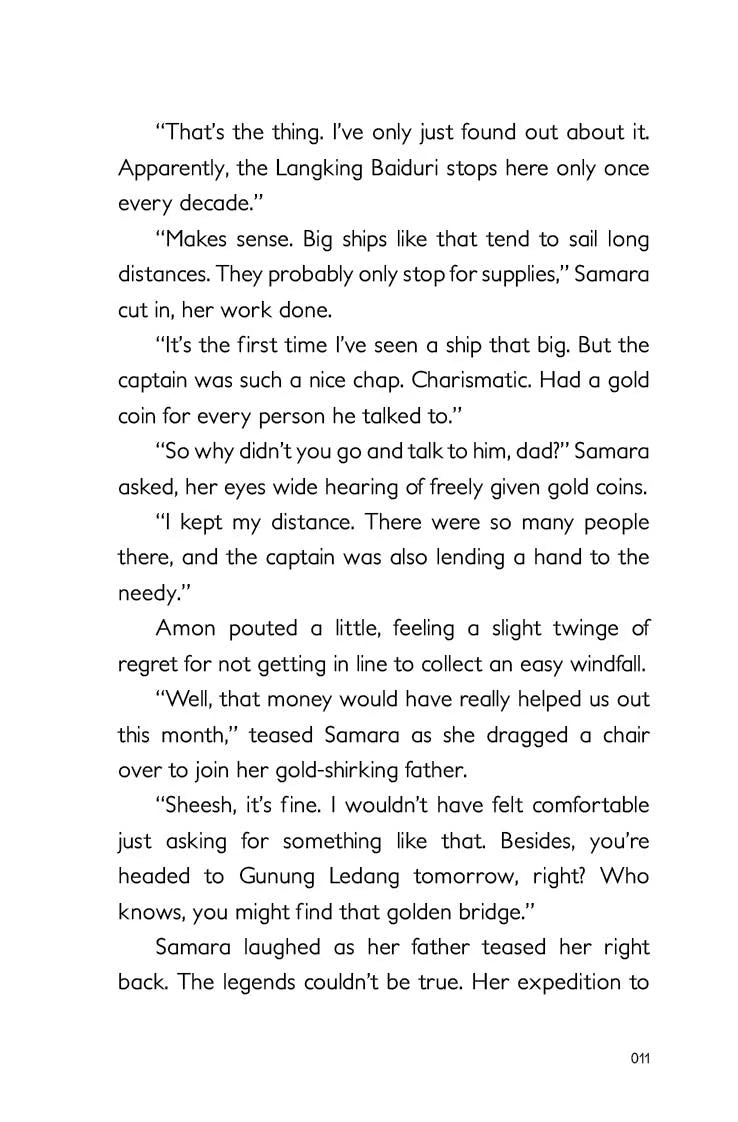 Magic Bean Lite 11: Novel Golden Age Of Adventures 02: Trial of the Golden Bridge: The Legend Of Gunung Ledang