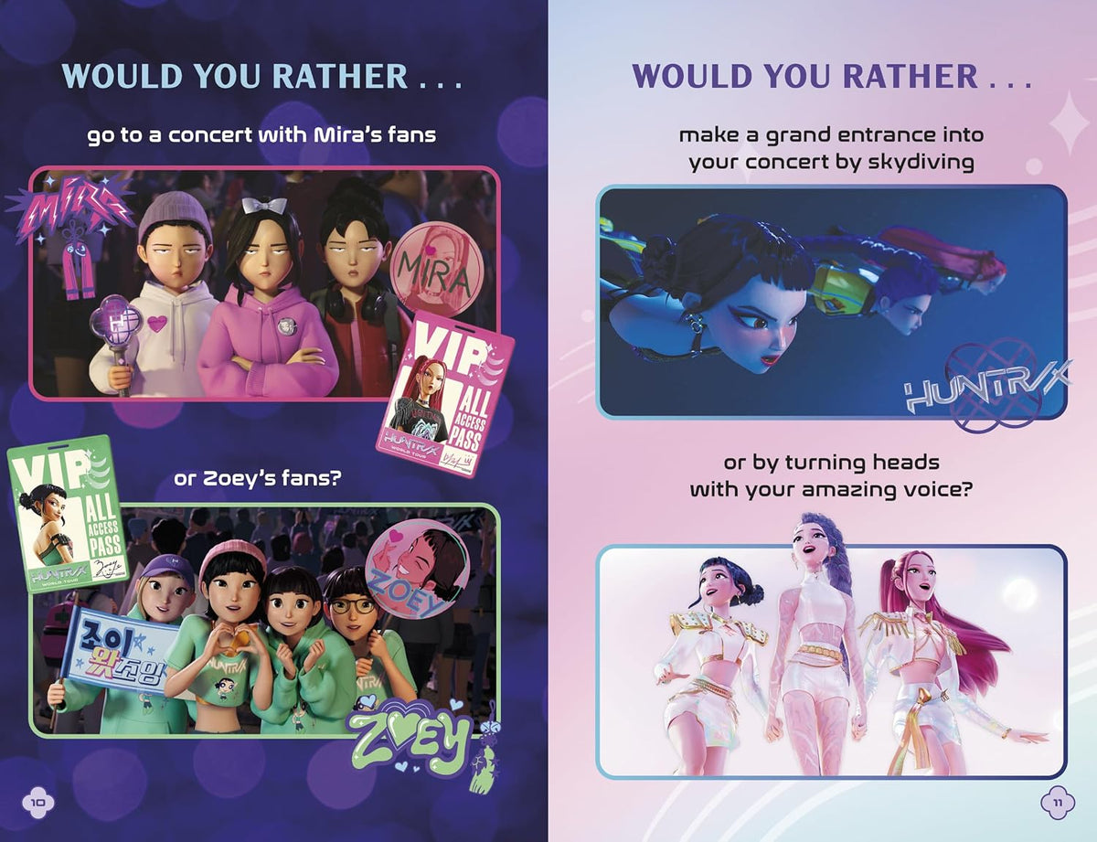 KPop Demon Hunters: Official Would You Rather? (Paperback)