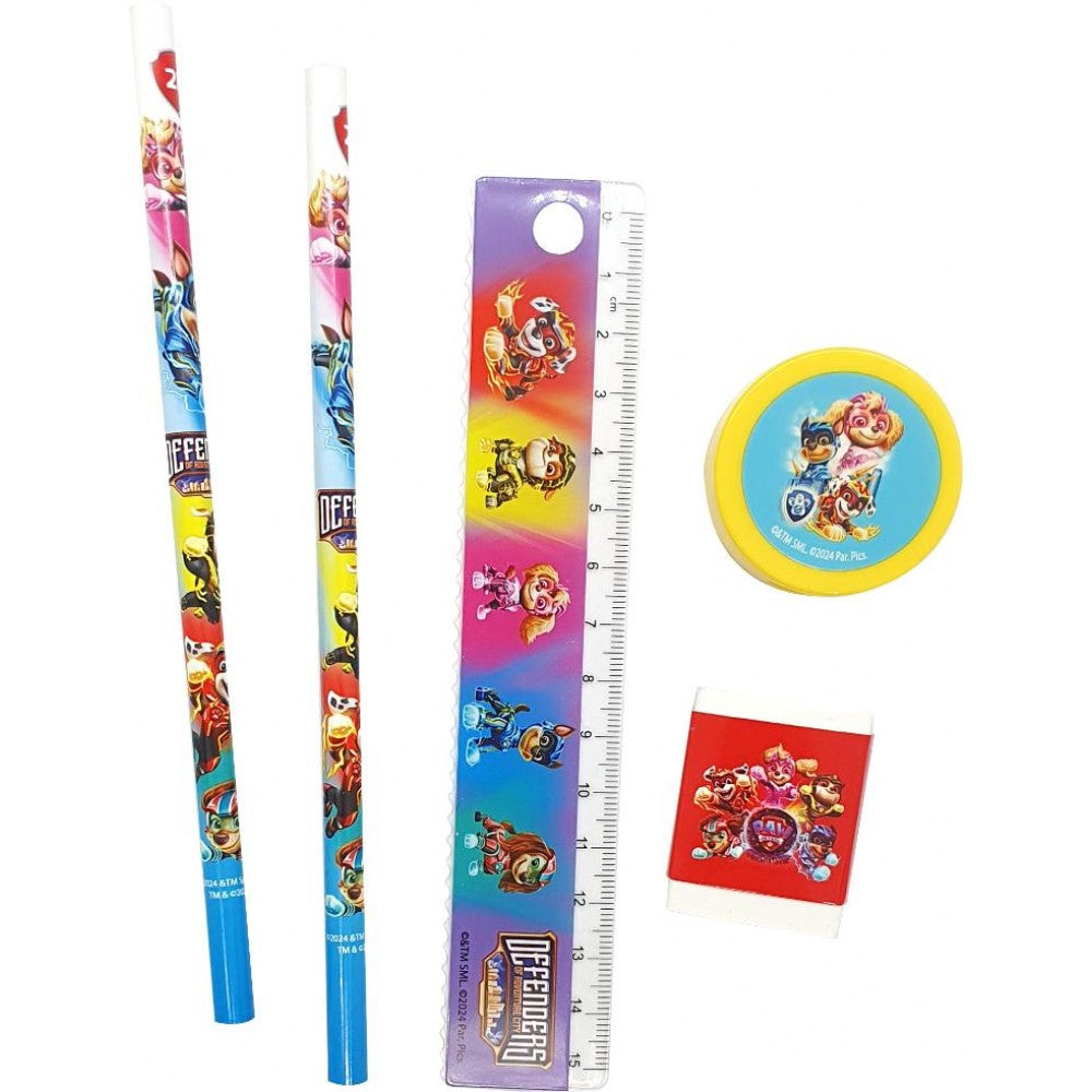 PAW PATROL STATIONERY SET - MIGHTY MOVIE