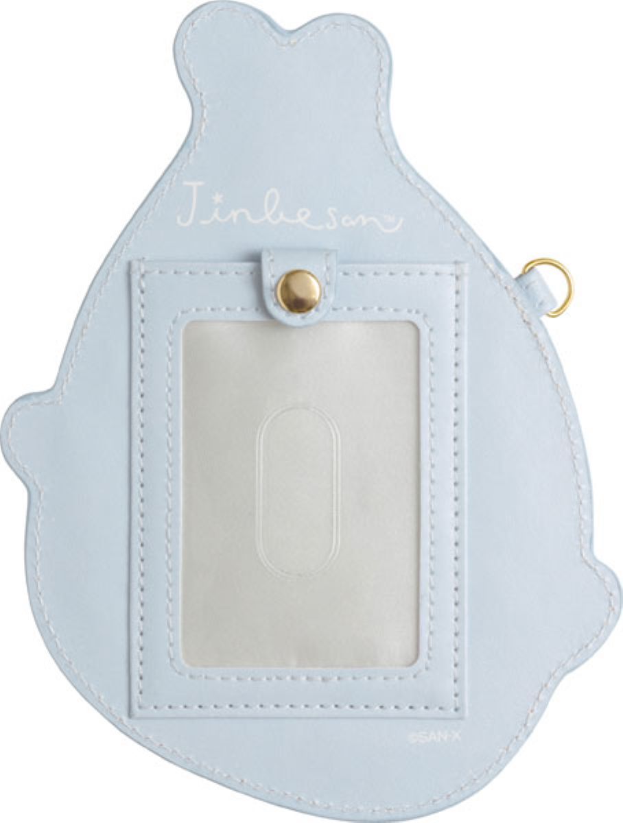 Jinbesan Die-Cut Pass Case - Rainbow Jellyfish 