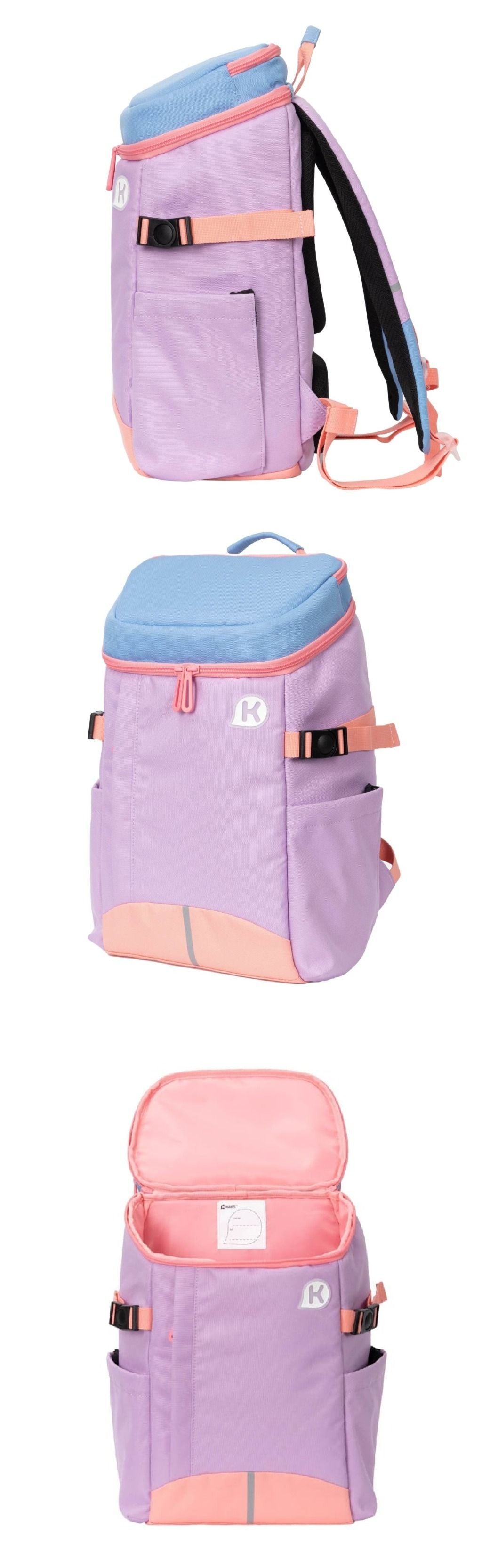 KAGS DUSTIN 2 SERIES ERGONOMIC SCHOOL BACKPACK LAVENDER