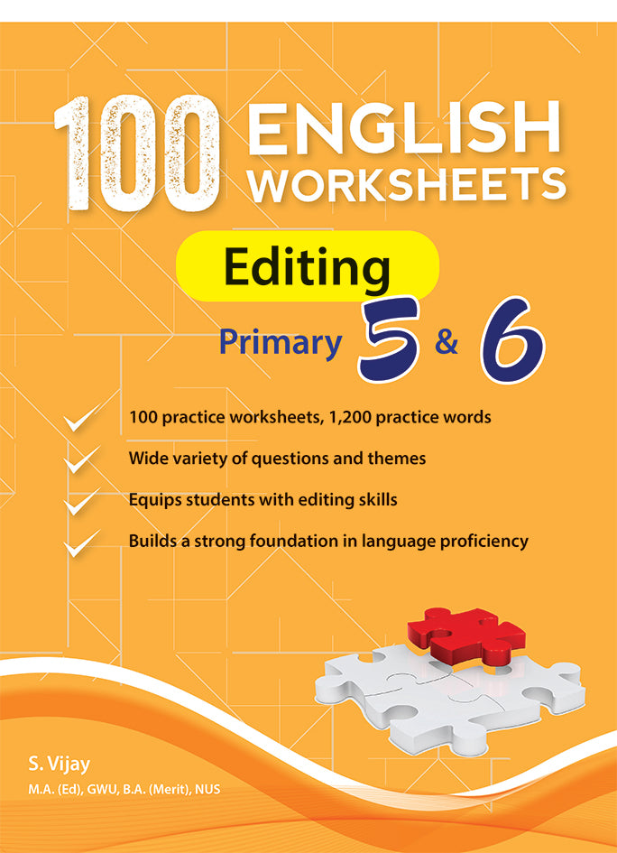 Primary 5&6 100 ENG WORKSHEETS: EDITING