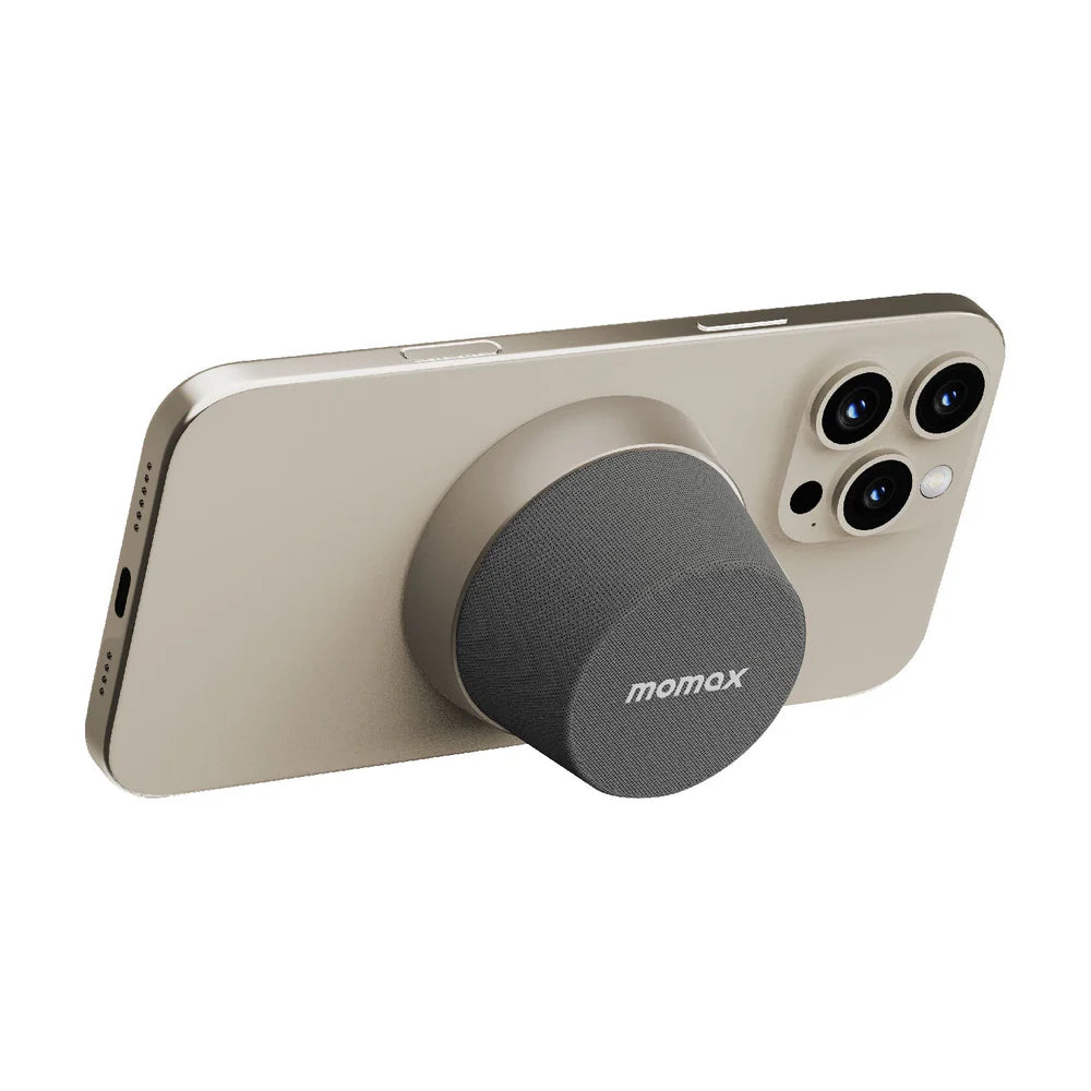 Momax 1-Vibe Go Magnetic Speaker Titanium