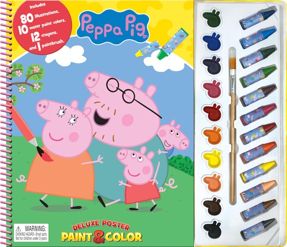 PEPPA PIG DELUXE POSTER PAINT