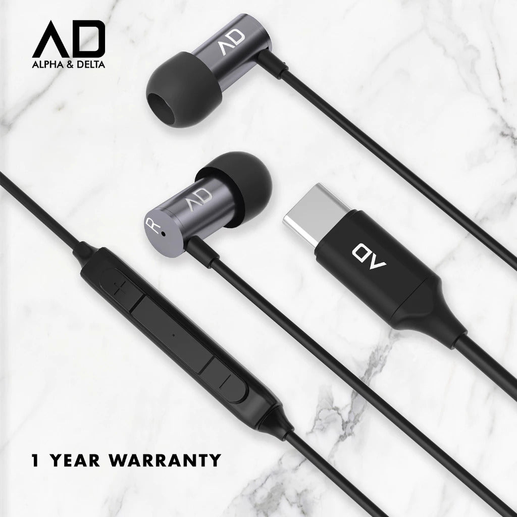 Alpha & Delta D1 Type-C Earphones