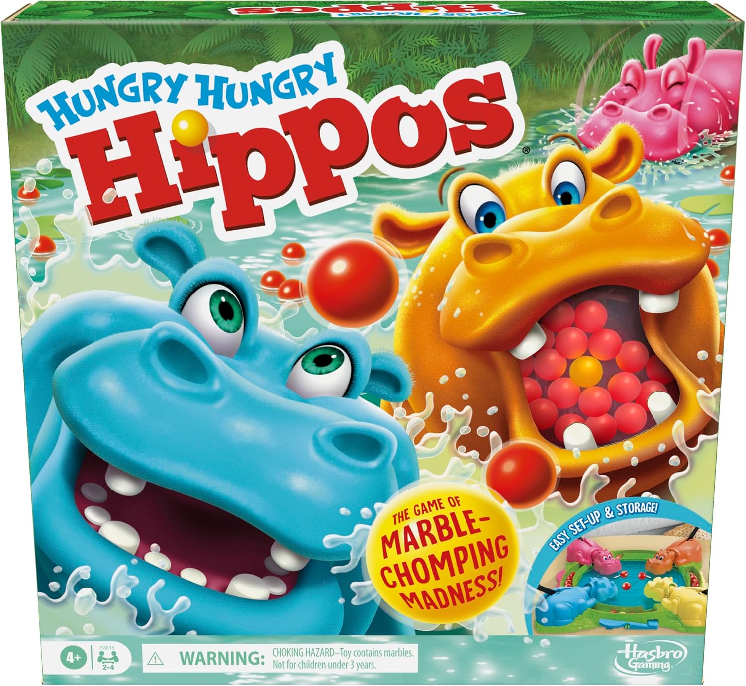 HASBRO GAMING HUNGRY HUNGRY HIPPOS