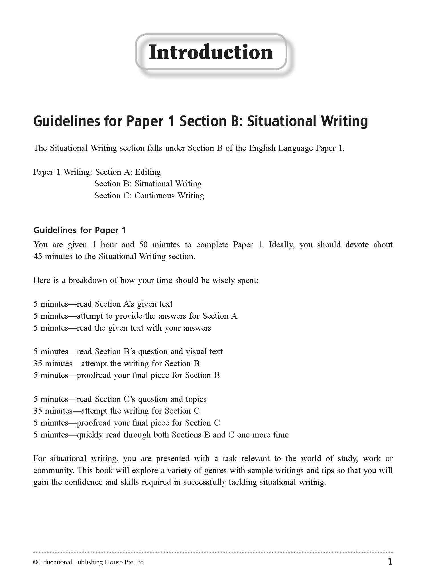 Upper Secondary Express Situational Writing Handbook