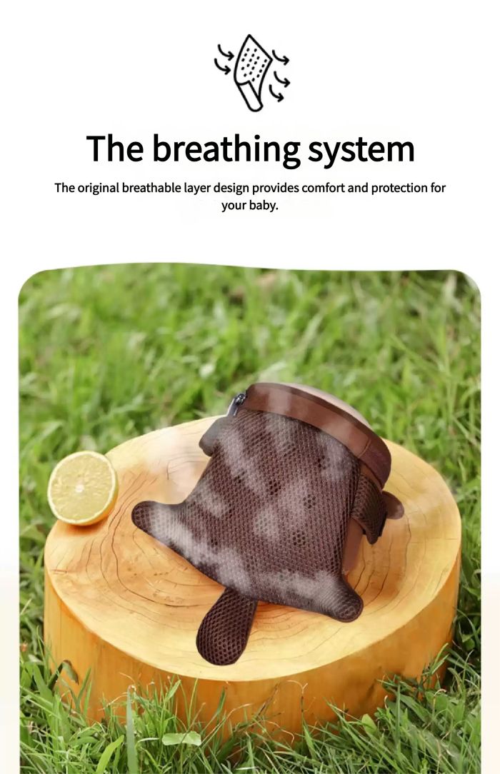 KIDS WAIST BAG BROWN BEAR