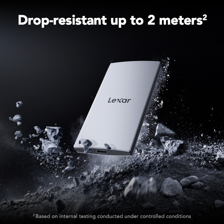 Lexar ES3 1TB Portable SSD - White