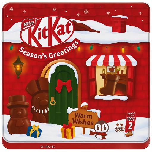 Kit Kat Tin Xmas Seasons Greetings 124g