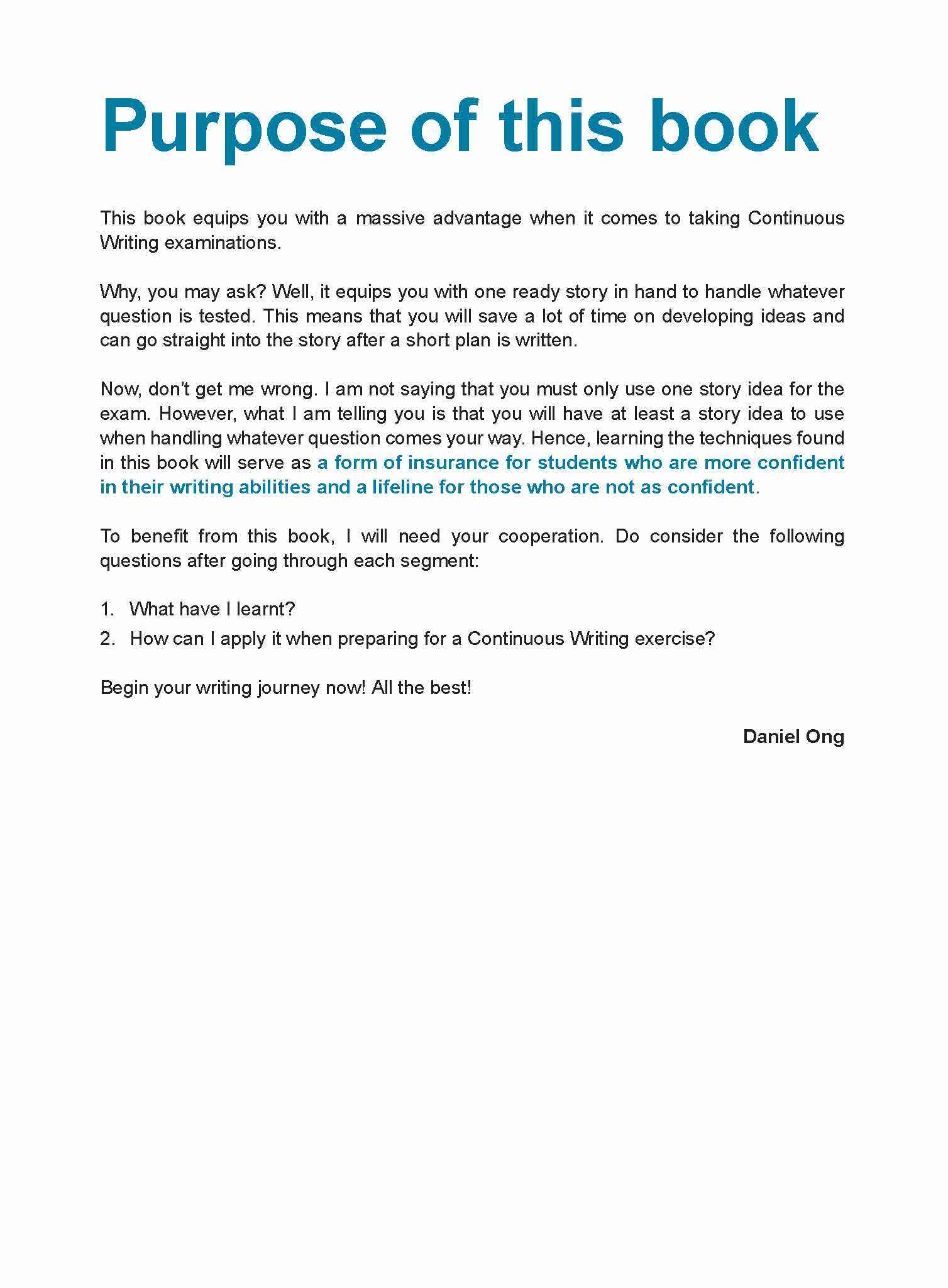 PSLE Writing Genius