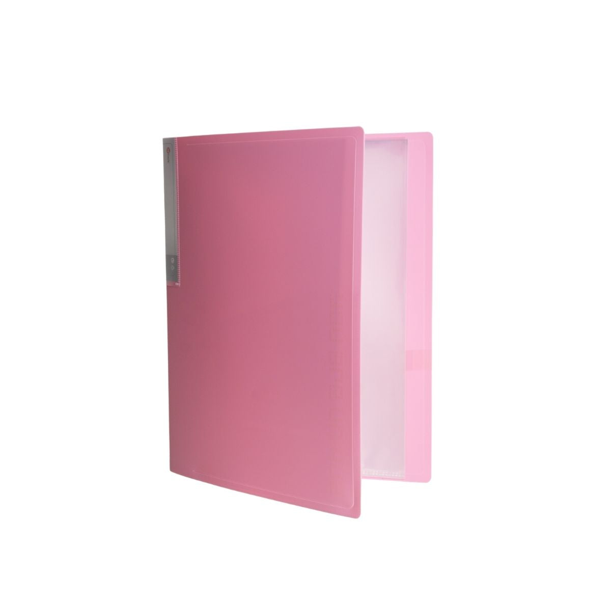 Pop Bazic Clear Book A4 (20 Pockets) - Pink