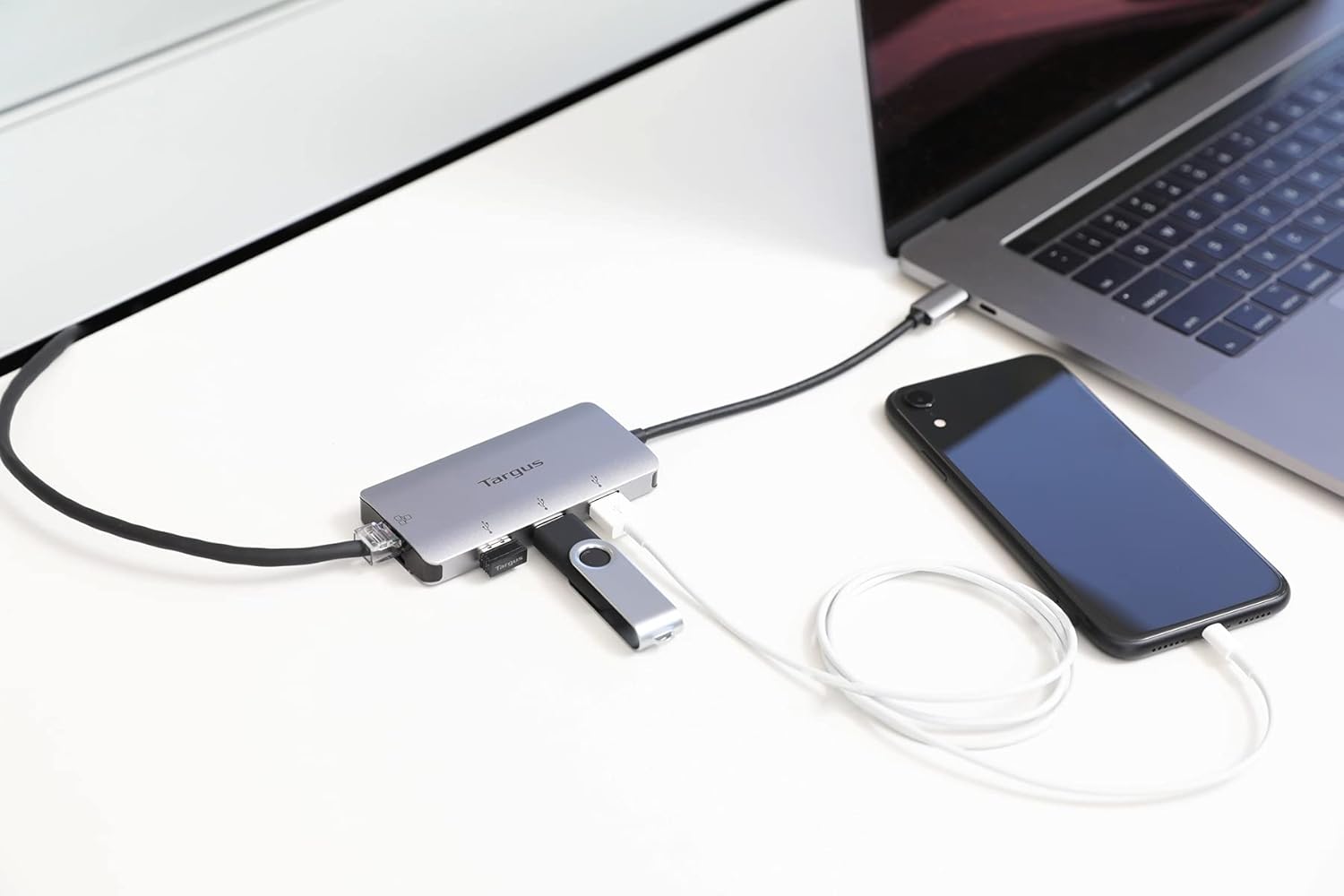 Targus ACA959AP-50 USB-C Multi-Port Hub with Ethernet Adapter