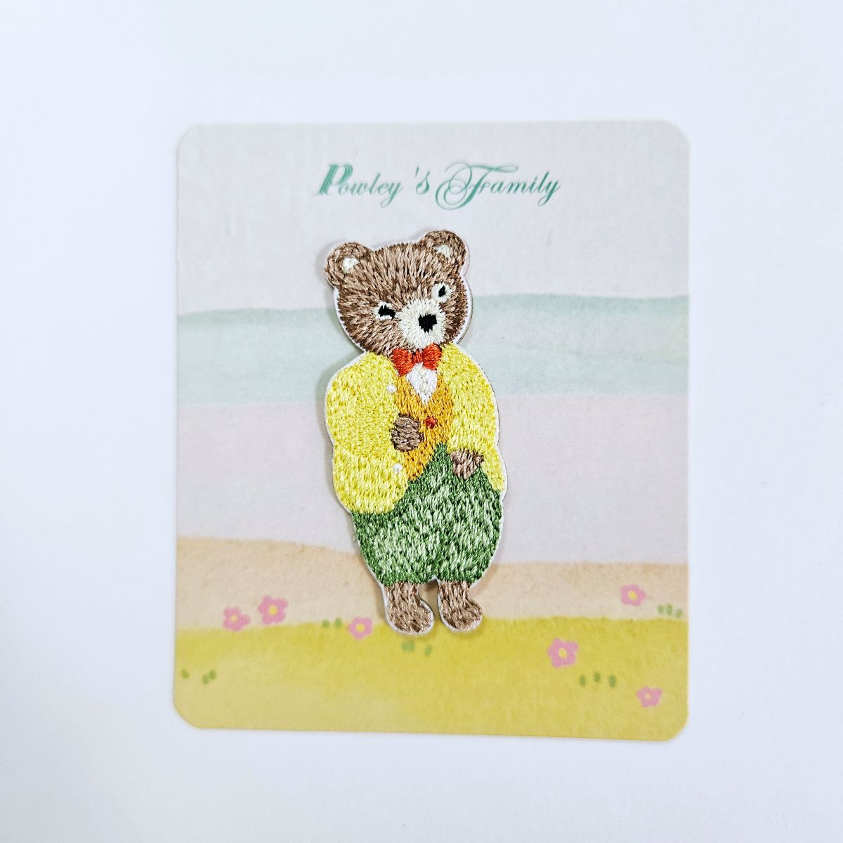 FABRIC PATCH-ON MULTI-PURPOSE EMBROIDERY STICKERS 25010022