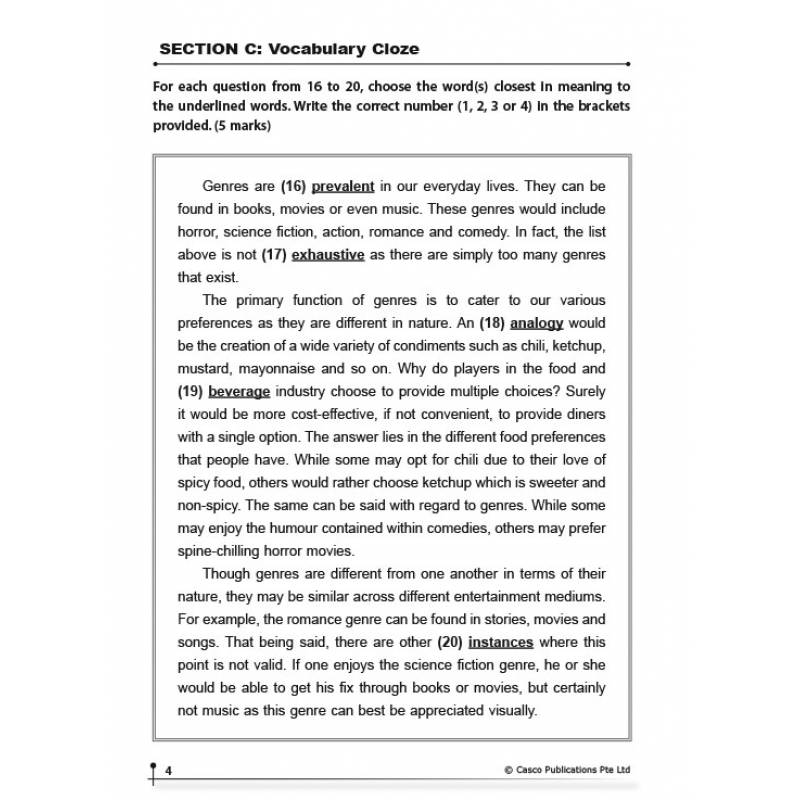 New English Language Trial Examinations 5