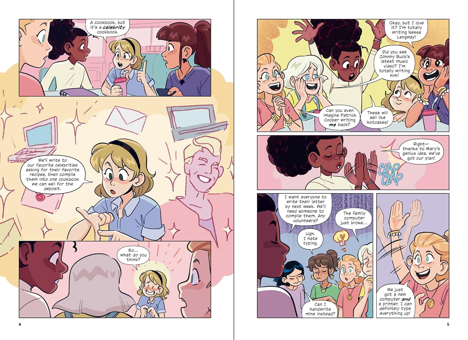 Sweet Valley Twins: Three's a Crowd (A Graphic Novel)