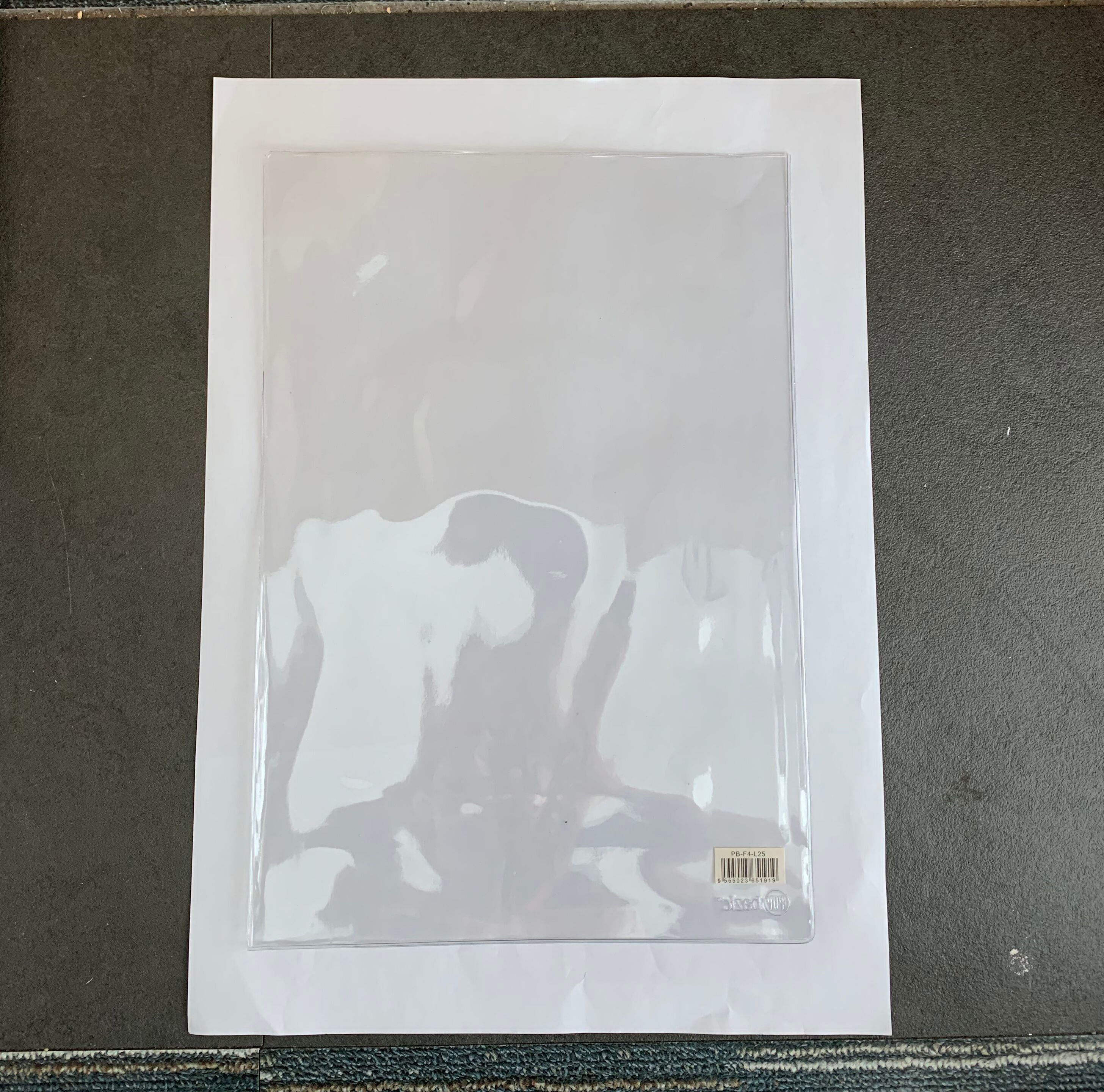 POP BAZIC F4 PVC L-Shape Folder 0.25MM