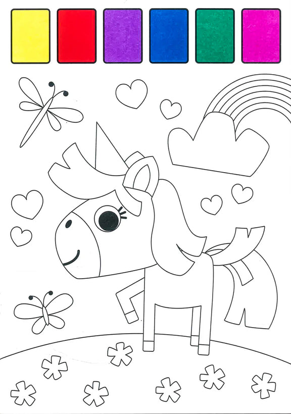 Magic Water Book: Unicorn Sparkle