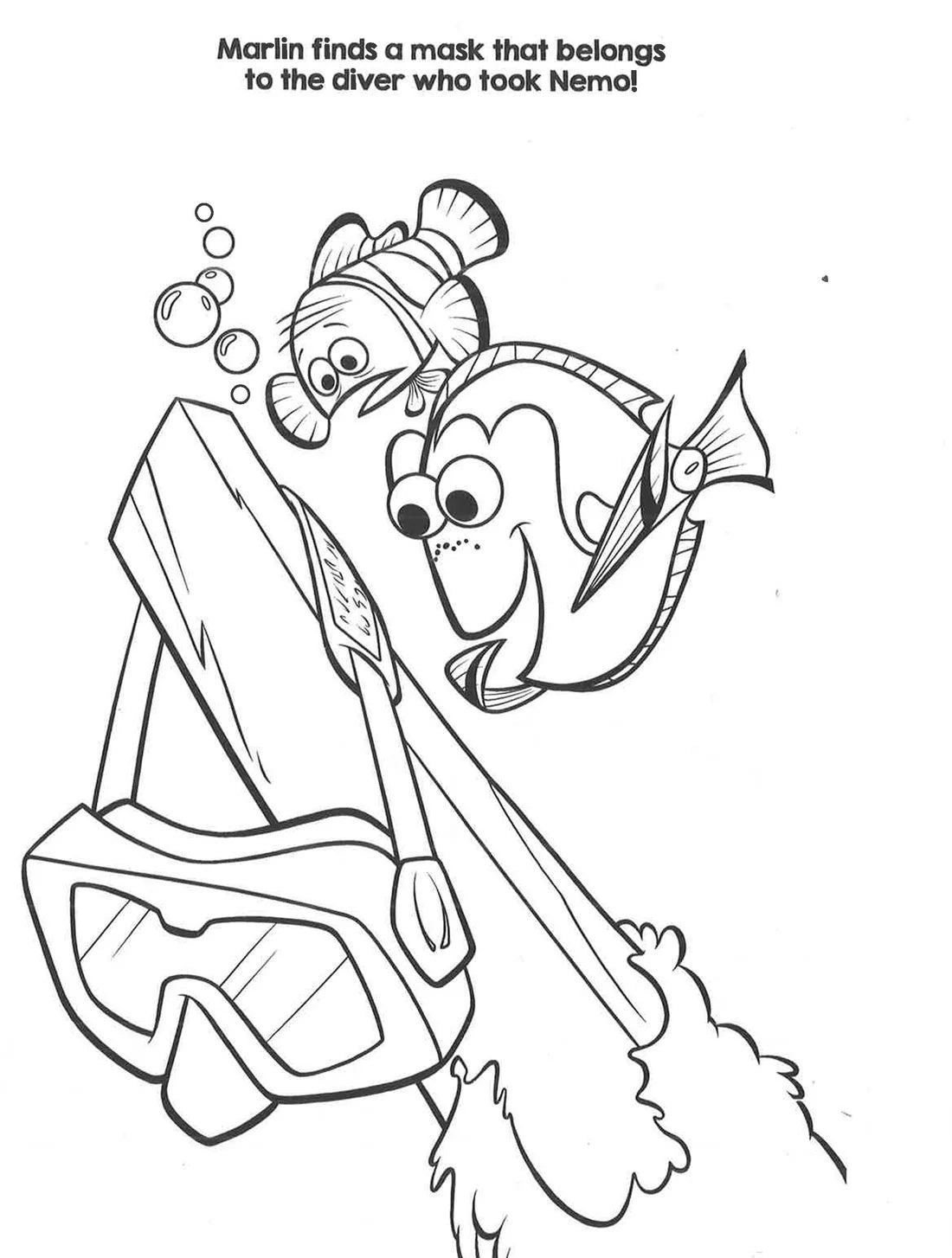Disney Fixar Finding Nemo Colouring Book