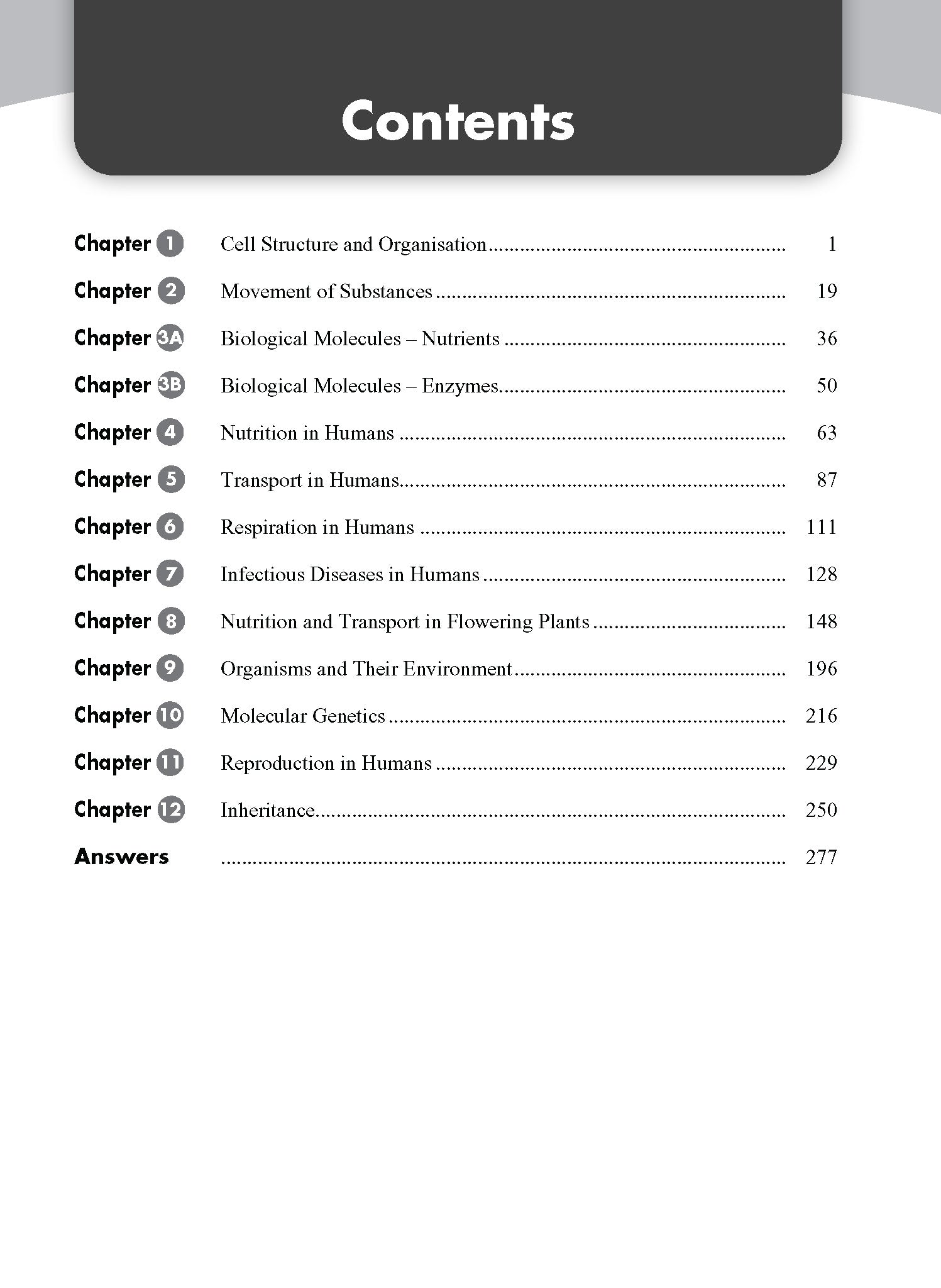 O/N Level (G3/G2) Science Biology Fast Forward