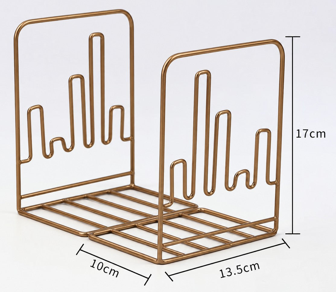  Skyline Wire Fancy Bookend 