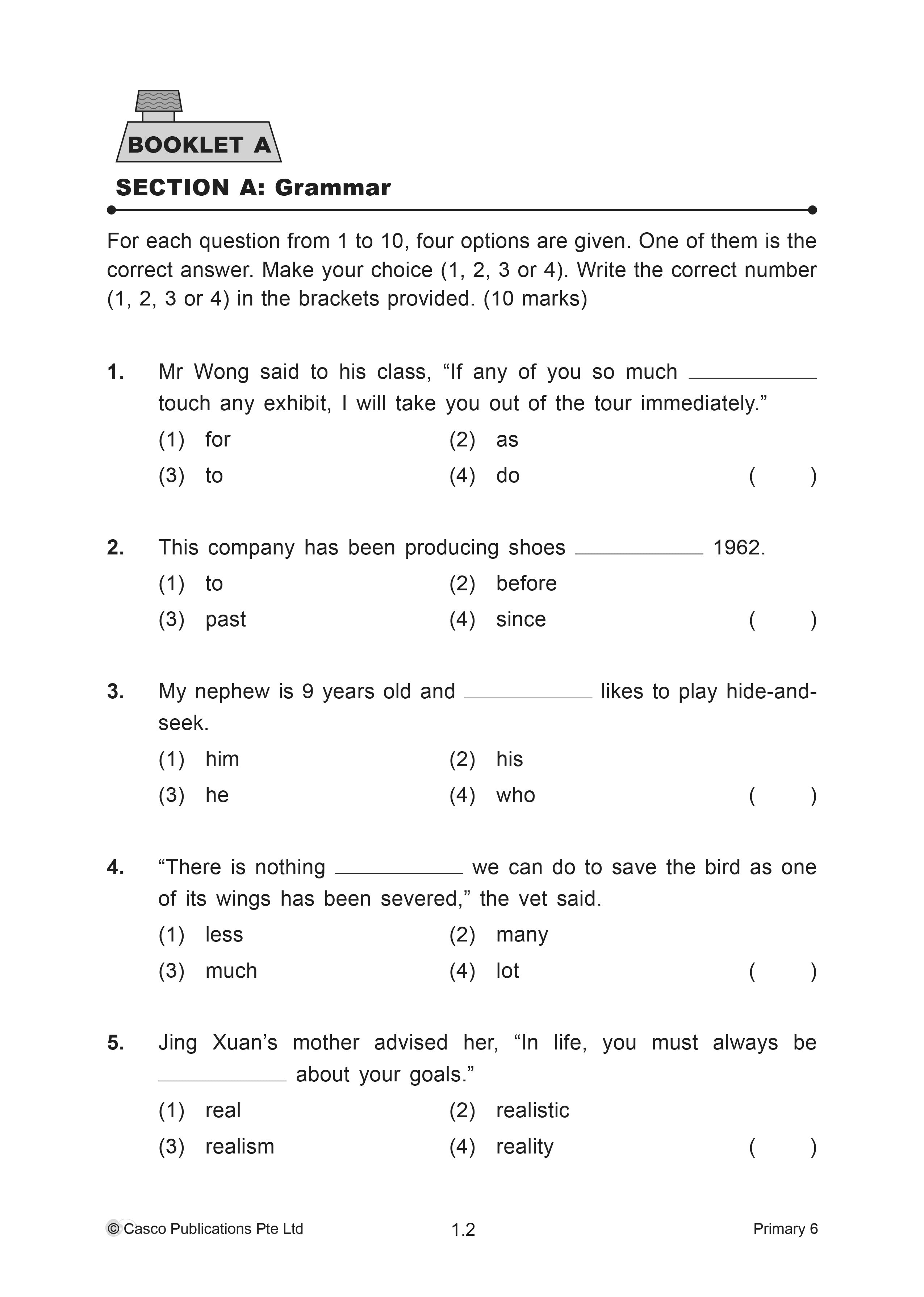 English Examination Papers Primary 6 PSLE (Pack) - 2nd Edition