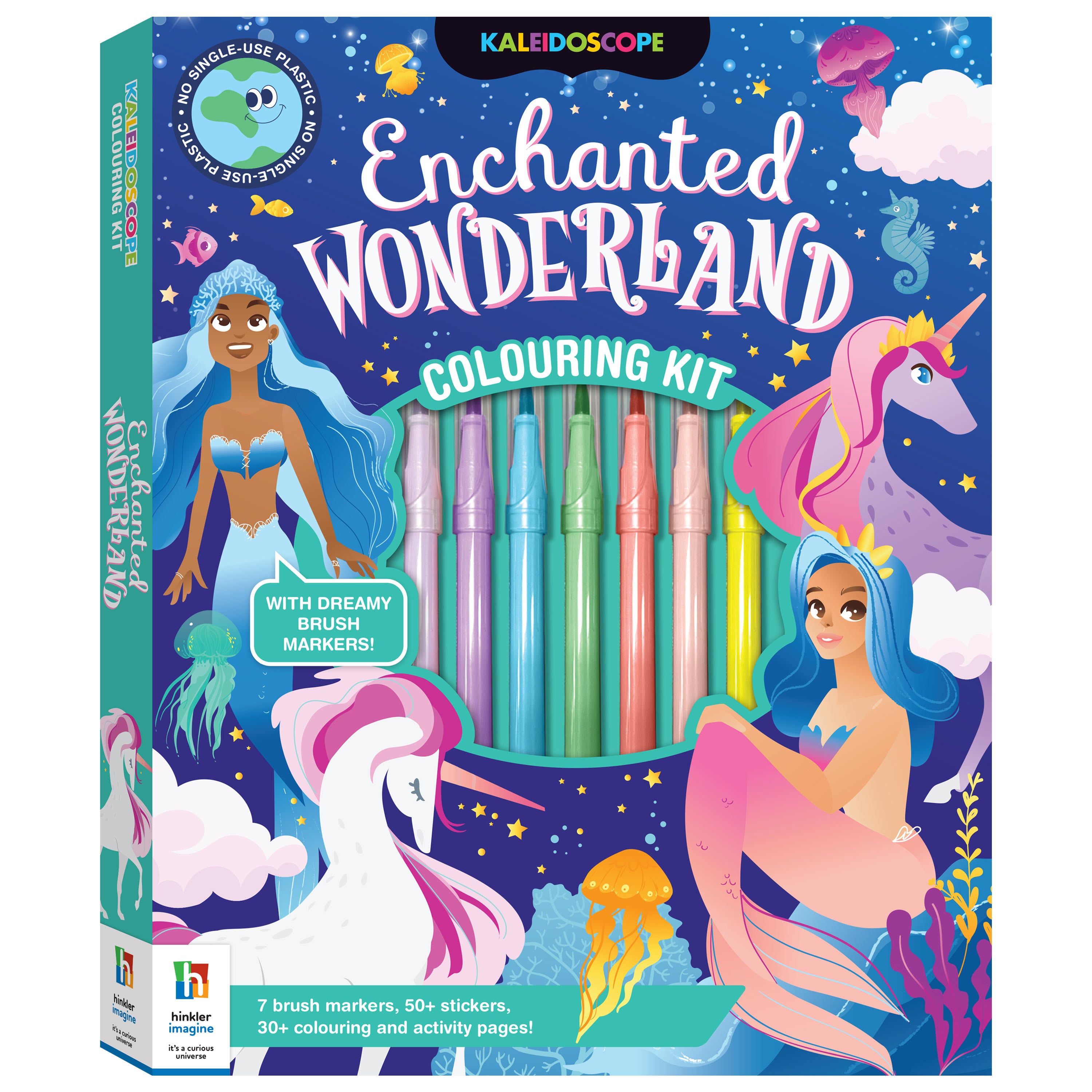 KALEIDOSCOPE COLOURING ENCHANTED WONDERL