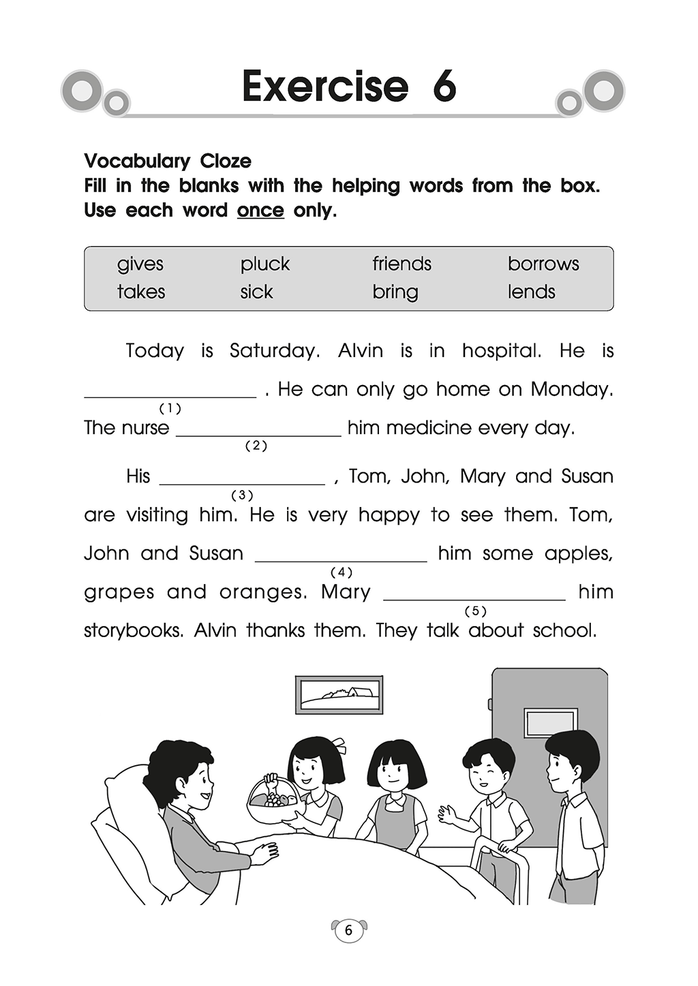 Presch S-English Cloze Practice