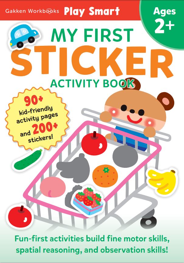 Playsmart My First Sticker Activity Book 2+
