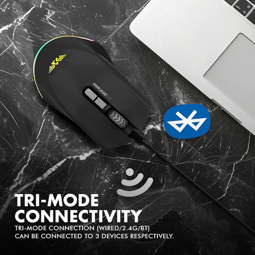 Armaggeddon Mirage-VII Gaming Mouse White