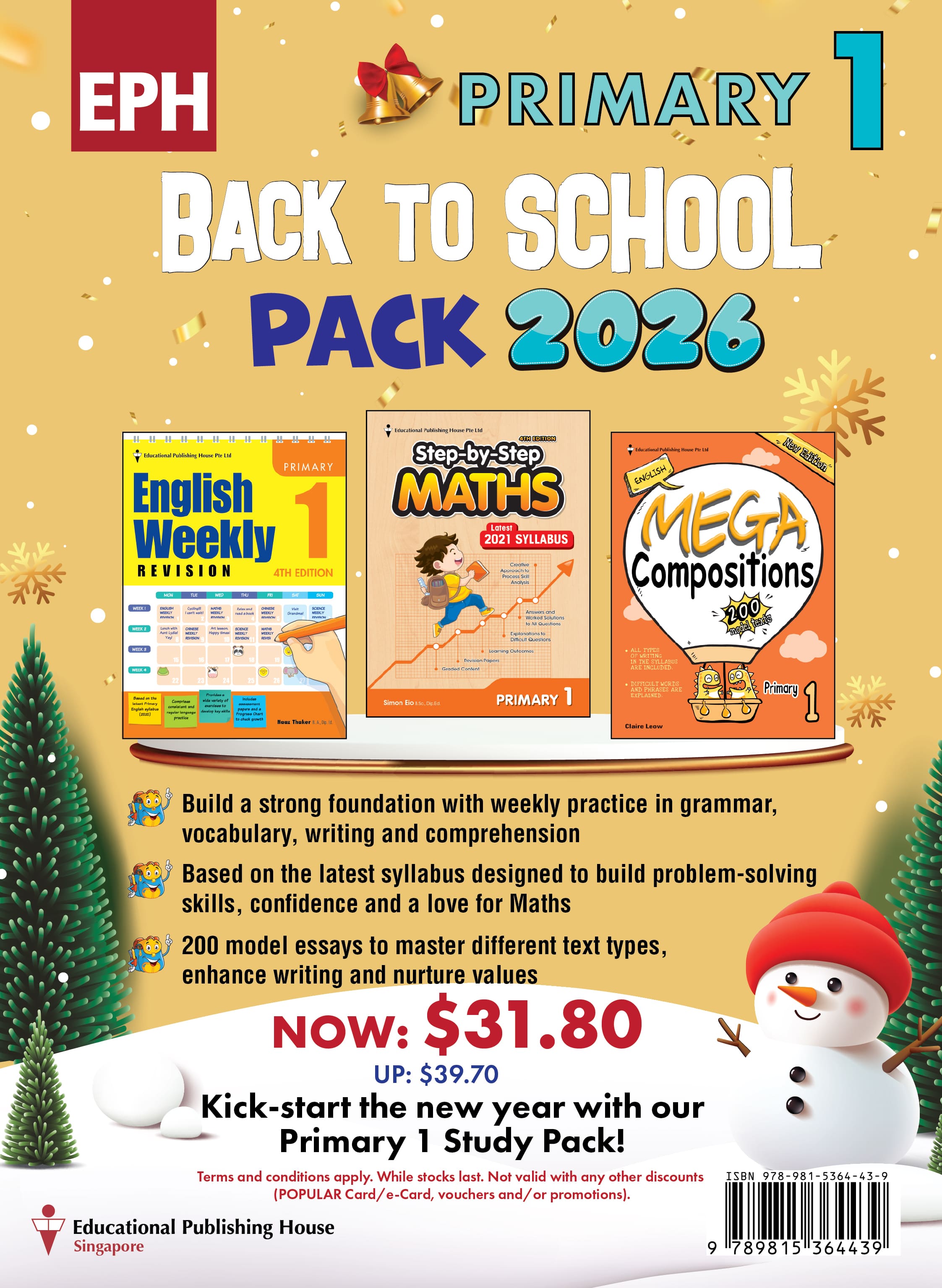 Primary 1 Back To School Pack 2026