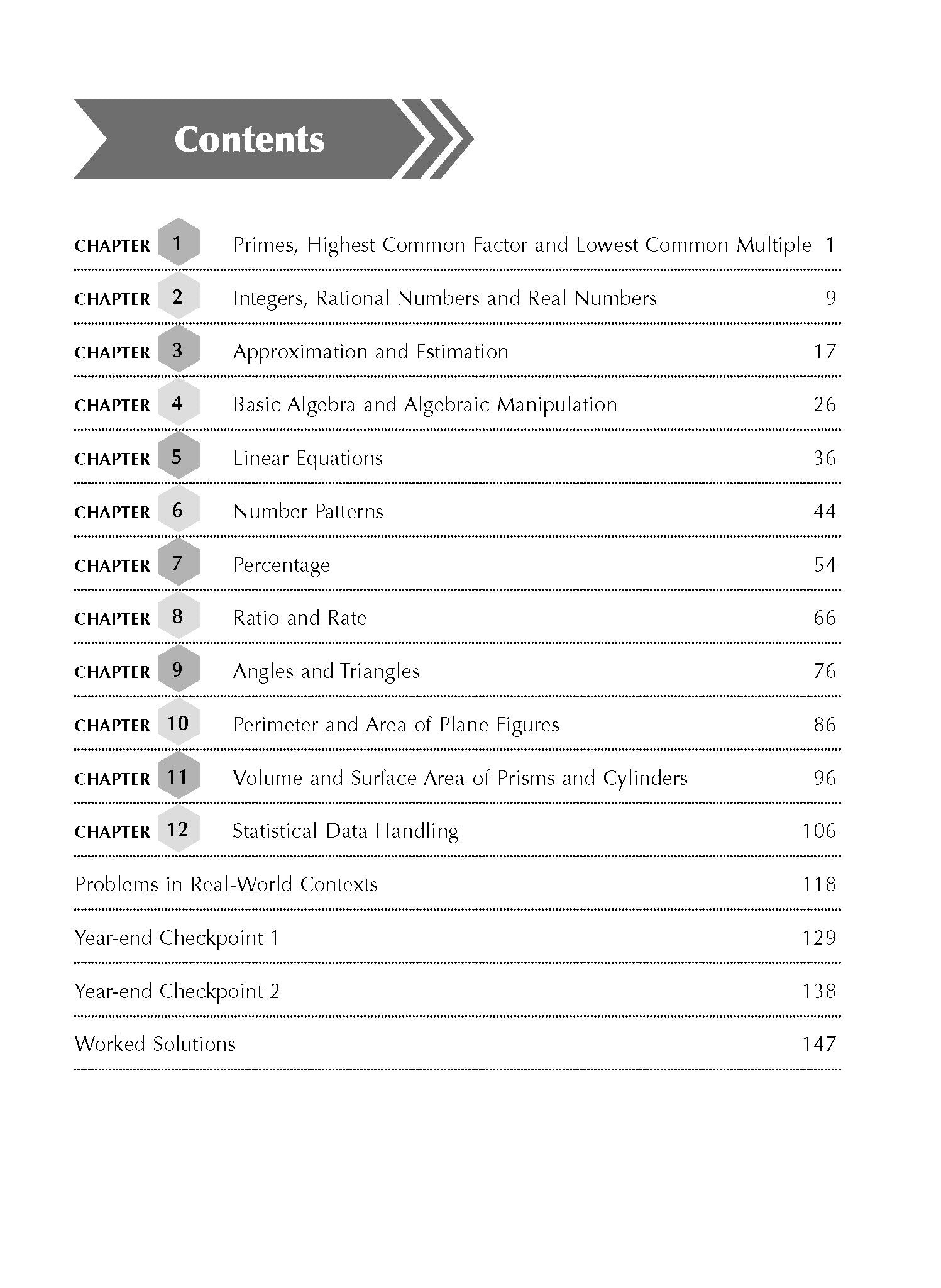Secondary 1/G2 Mathematics Topical Tests