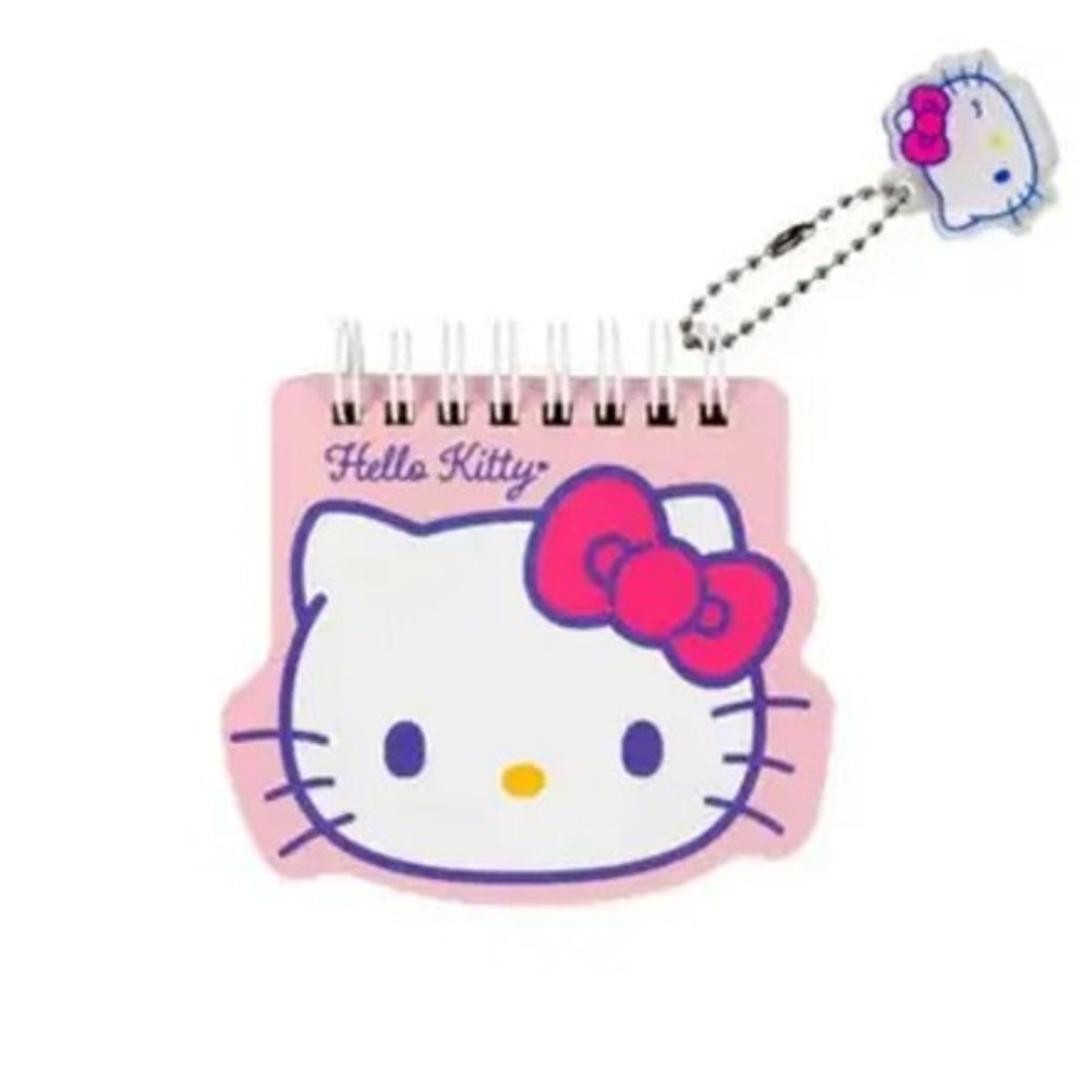 Sanrio Hello Kitty Mini Note Pad with Charm