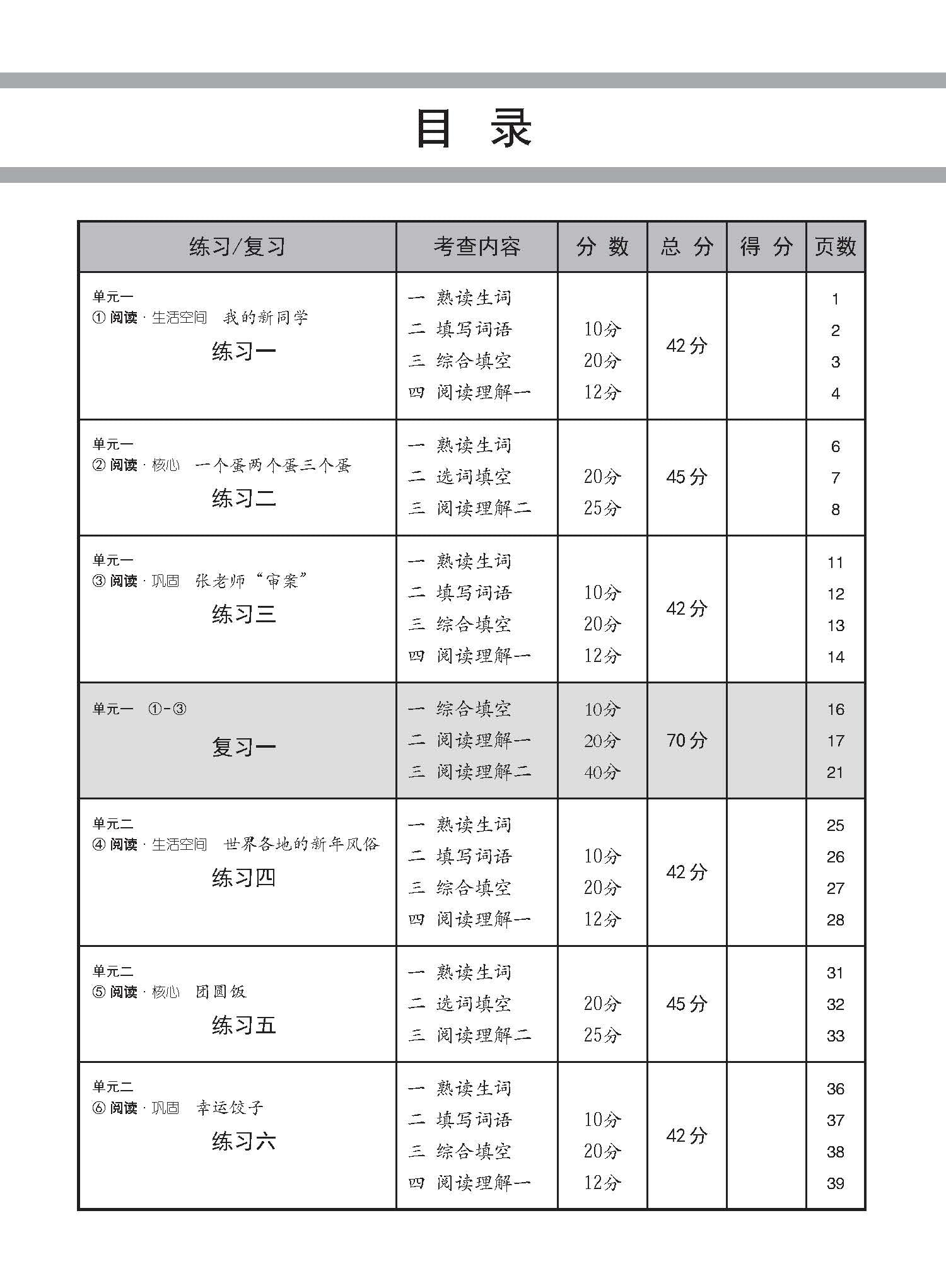 中学一年级快捷华文每课必练 (一上) (Topical Practice Lesson For Secondary 1A Express Chinese)