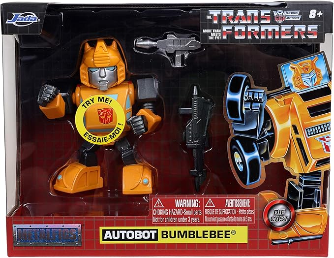 JADA TRANSFORMER BUMBLEBEE G1 WITH LIGHT