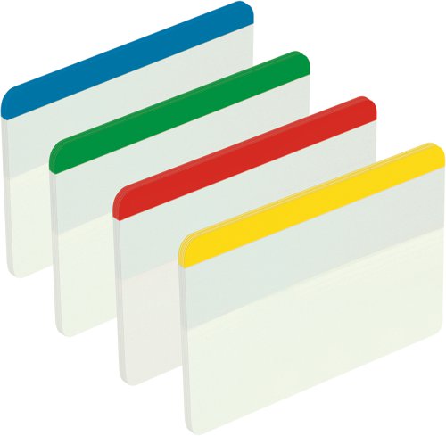 Post-it® 686f-1 Durable Filing Tabs, 2x1.5"