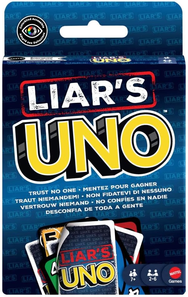 Mattel Games Liar’s UNO