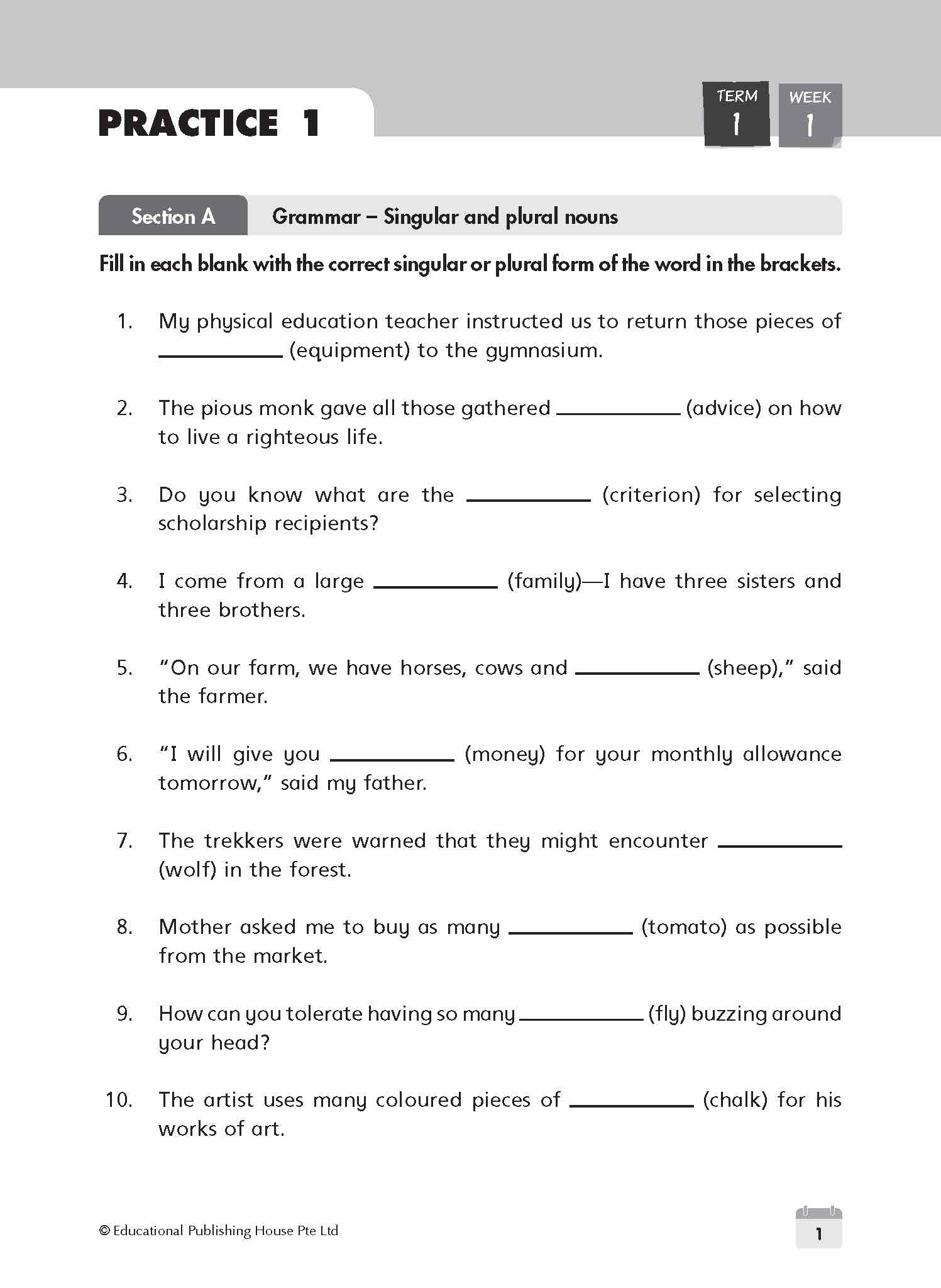 Primary 6 English Weekly Revision (4th Edition)
