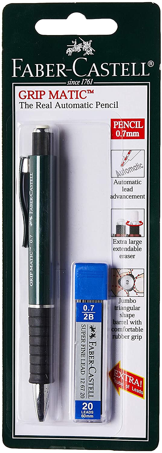 Faber-Castell Gripmatic 1321 with Lead 0.7mm in Blistercard-132101-BC