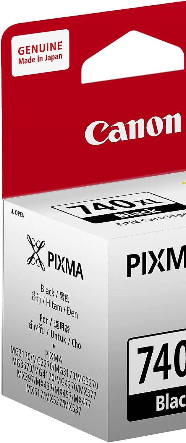 Canon PG-740 BK XL Original Black High Yield Ink Cartridge 