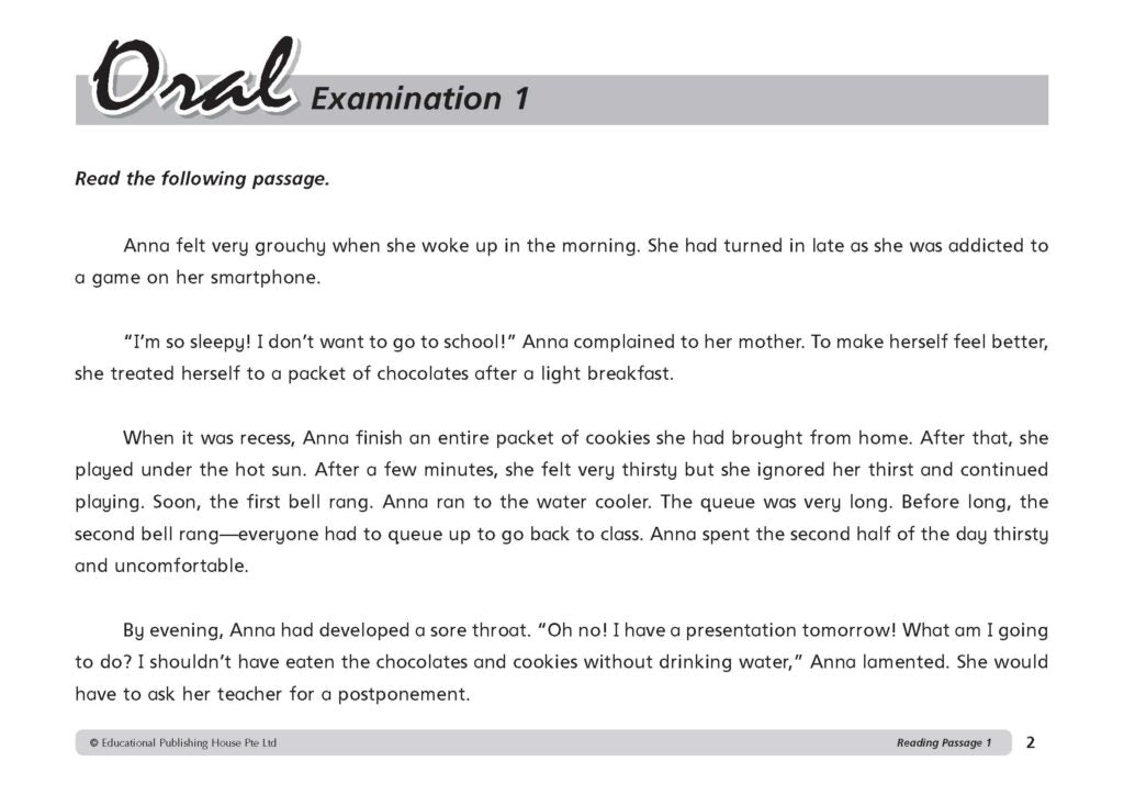 Primary 4 English Oral Booster & Listening Compre Package QR