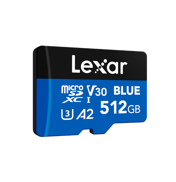 Lexar BLUE microSDXC UHS-I SDMI Card 512GB