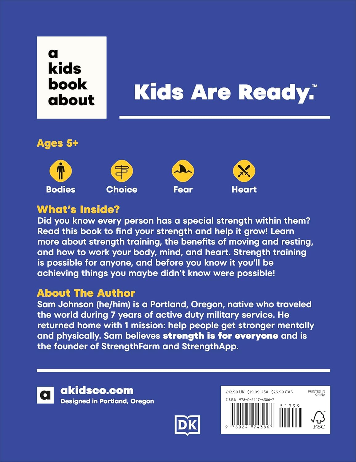 A Kids Book About Strength (Hardcover)
