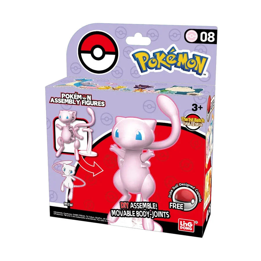 POKEMON ASSEMBLY FIGURES MEW